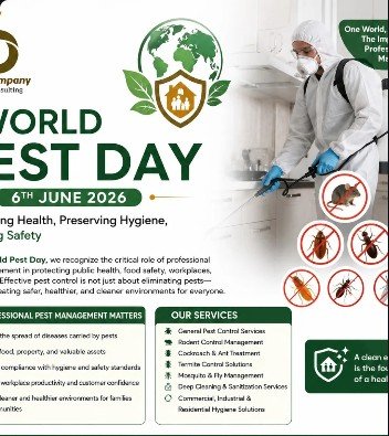 Pest control awareness post
